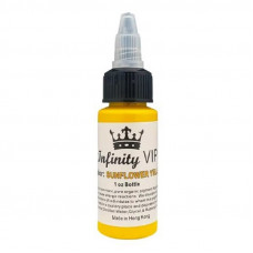 Тату краска Infinity VIP lining Sunflower yellow, 30 мл